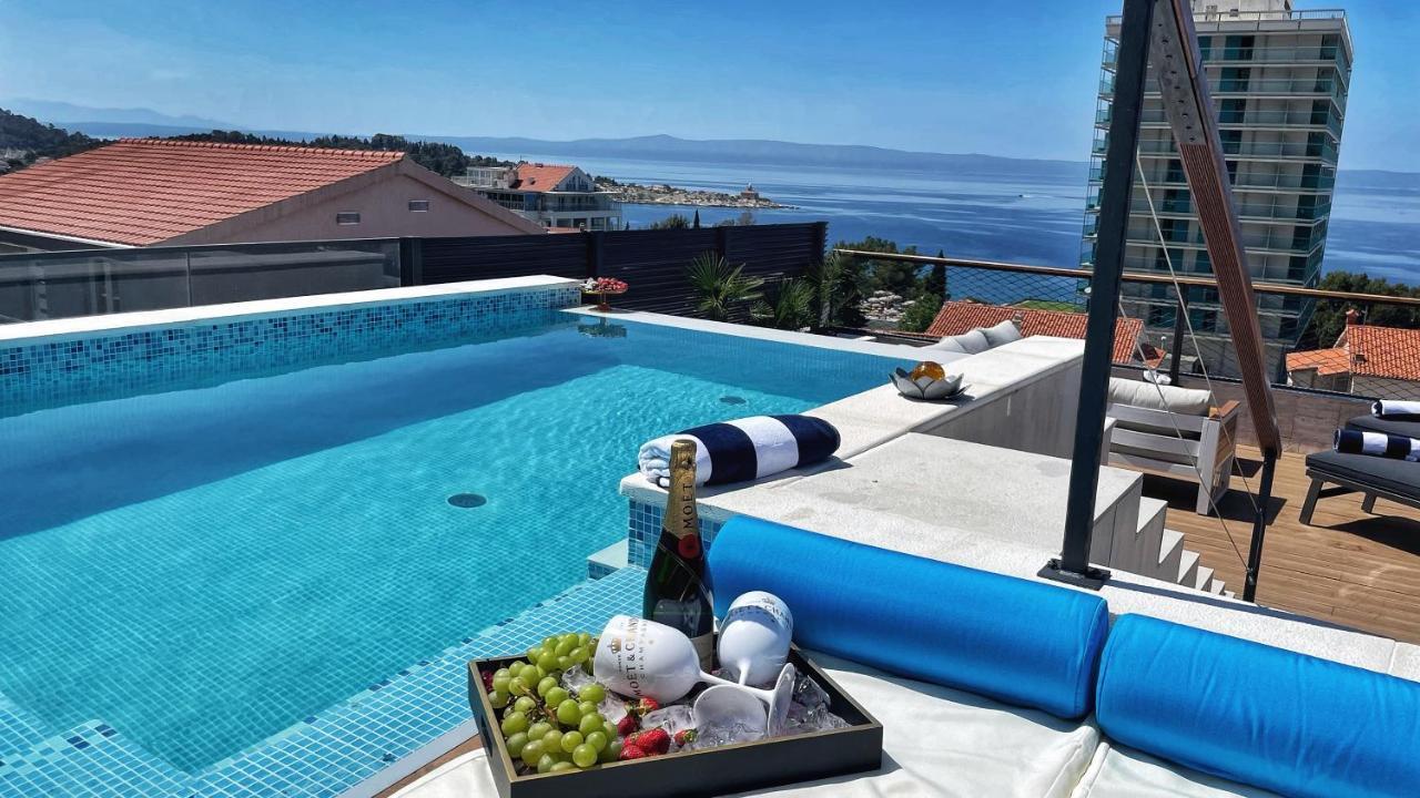 Skypool Suite 77 With Private Pool Makarska Exterior foto