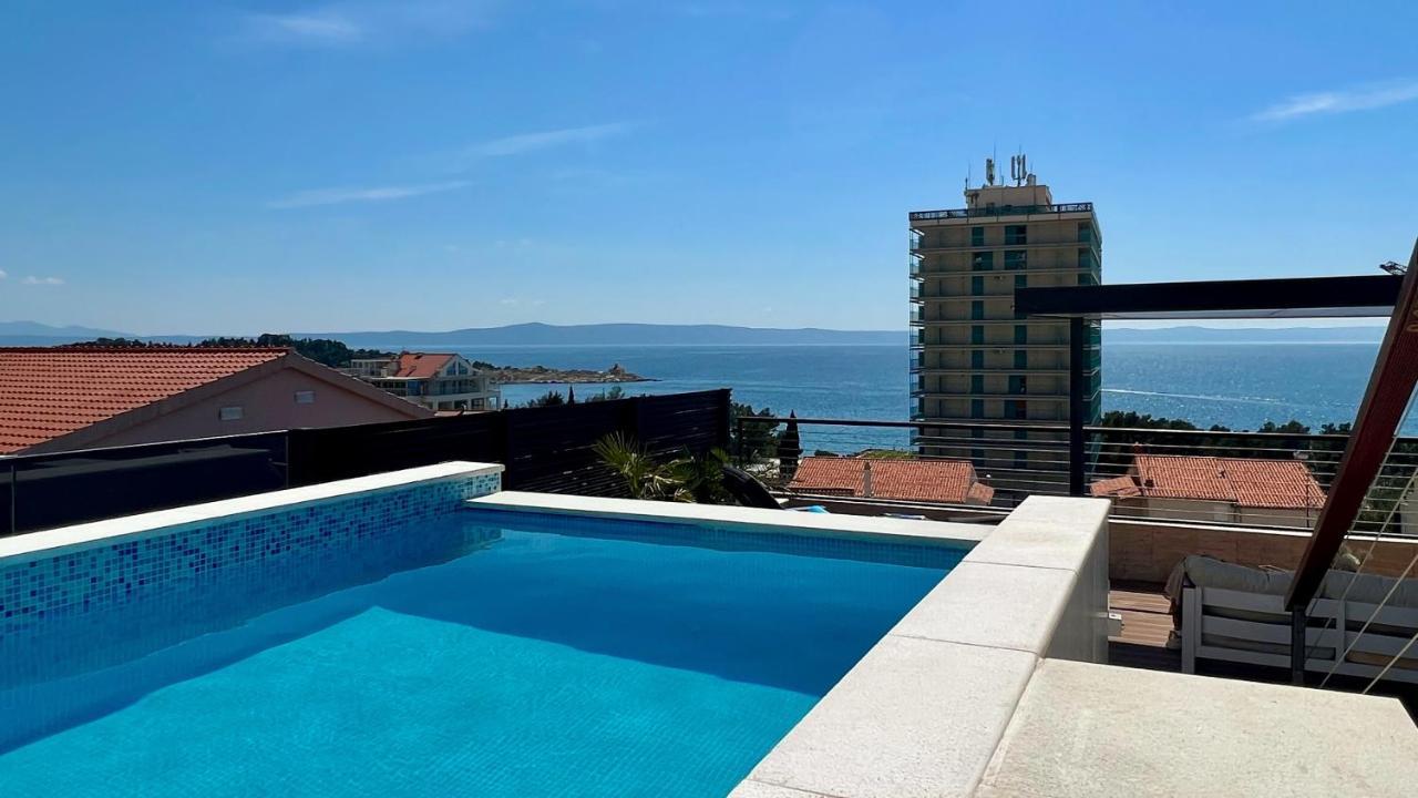 Skypool Suite 77 With Private Pool Makarska Exterior foto